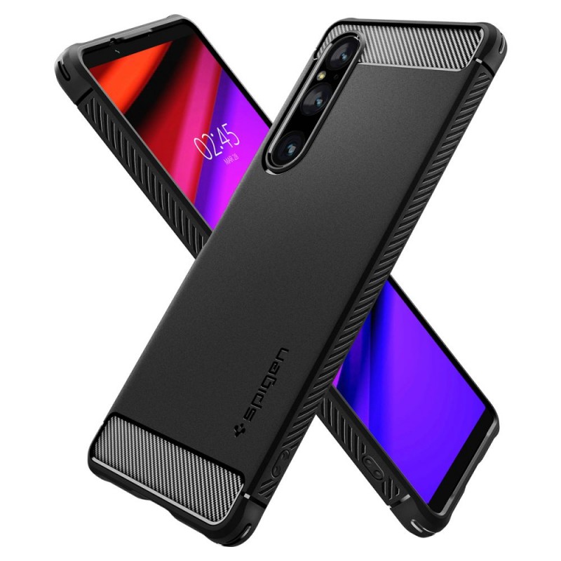 Θήκη Spigen Rugged Armor SONY XPERIA 1 V Matte Black (ACS06204)