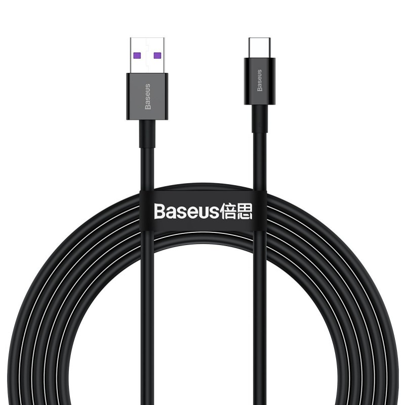 Καλώδιο Data Baseus Superior Series CATYS-A01 USB to USB-C 2m 66w Black