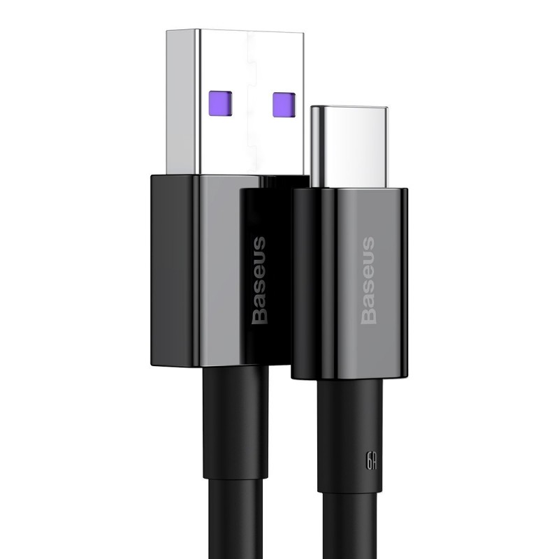 Καλώδιο Data Baseus Superior Series CATYS-A01 USB to USB-C 2m 66w Black