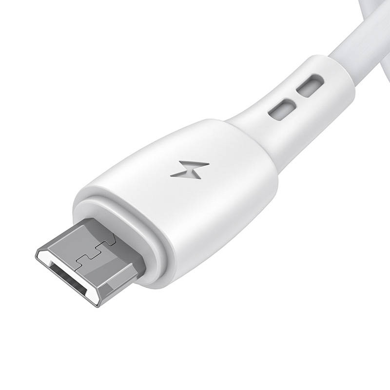 Καλώδιο Data Vipfan Racing X05 USB to Micro 1m (X01LT) White