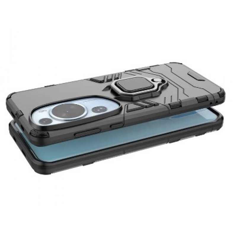 Θήκη Ring Armor Magnetic Stand Huawei Huawei P60 Pro Shockproof Black