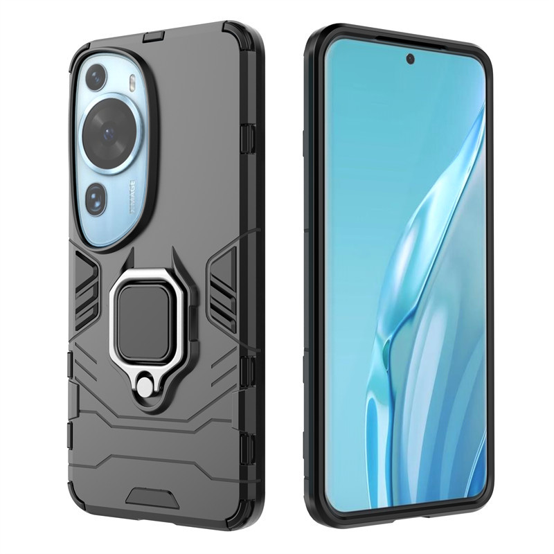 Θήκη Ring Armor Magnetic Stand Huawei Huawei P60 Pro Shockproof Black