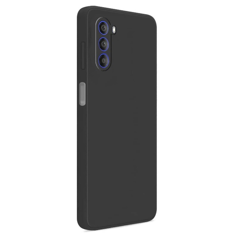 Θήκη  Liquid Silicone Case Motorola Edge 50 Pro Black