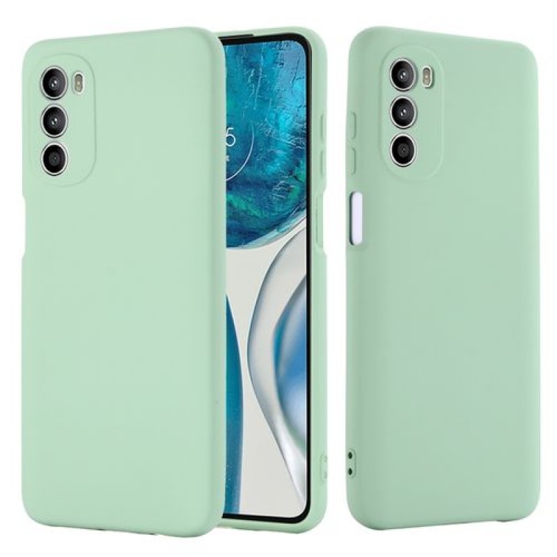 Θήκη  Liquid Silicone Case Motorola Moto G52 Green