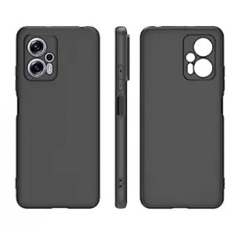 Θήκη Matte TPU Xiaomi Poco F5 Black