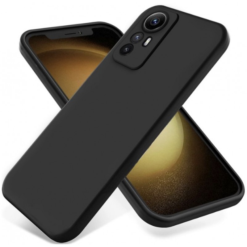 Θήκη Matte TPU Xiaomi Redmi Note 12s Black