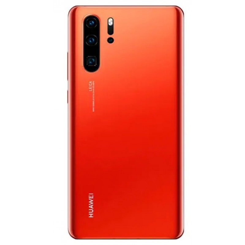 Καπάκι Μπαταρίας Huawei P30 Pro with Camera Holder Orange (OEM) 