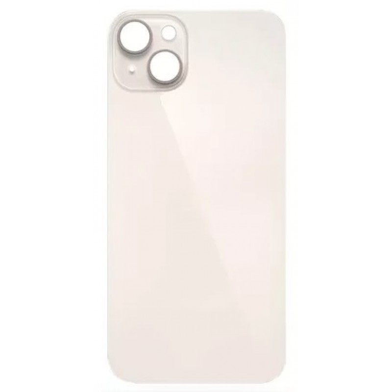 Καπάκι Μπαταρίας  με Αυτοκόλλητη Ταινία Apple iPhone 14 (6.1") Back Cover Glass White