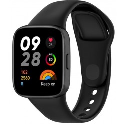 Ανταλλακτικό λουράκι Xiaomi Redmi Watch 3 Silicone Black