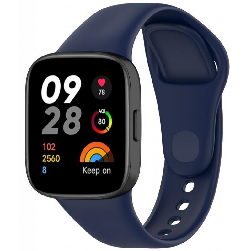 Ανταλλακτικό λουράκι Xiaomi Redmi Watch 3 Silicone Blue