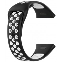 Ανταλλακτικό λουράκι Xiaomi Redmi Watch 3 Silicone Black/White