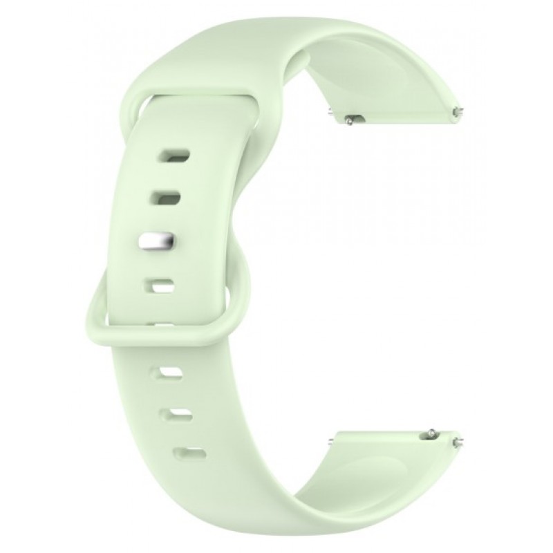 Ανταλλακτικό λουράκι QuickFit Silicone Butterfly Buckle για  Samsung Galaxy Watch3 (45mm)/Watch(46mm)/Huawei Watch 3 (46mm)/ Watch 3 Pro (48mm)/GT 2/Pro/Honor GS Pro/Amazfit GTR 3 (46mm)/GTR 3 Pro/GTR(47mm)/ Stratos 3(48mm) (22mm)