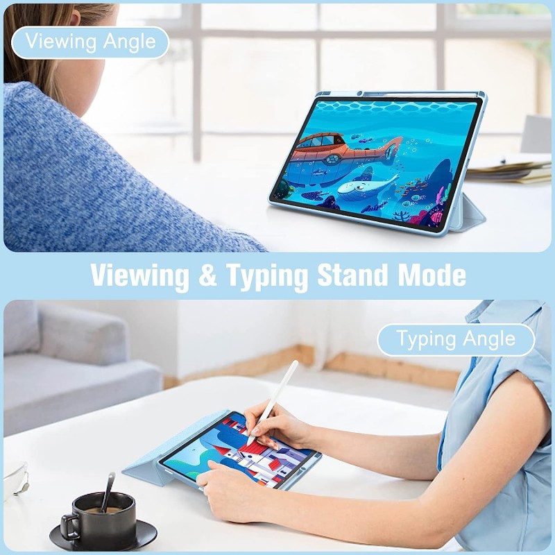 Θήκη Smartcase Hybrid Samsung Galaxy Tab S7/S8/S9/S9 FE 11" X700/X706/T870 Light Blue