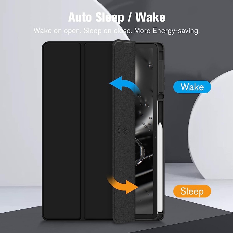 Θήκη  Smartcase Hybrid Samsung Galaxy Tab S7+ Plus/S8+ Plus/S7 FE 12.4 Black