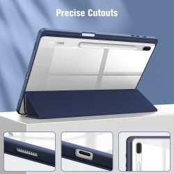 Θήκη  Smartcase Hybrid Samsung Galaxy Tab S7+ Plus/S8+ Plus/S7 FE 12.4 Blue