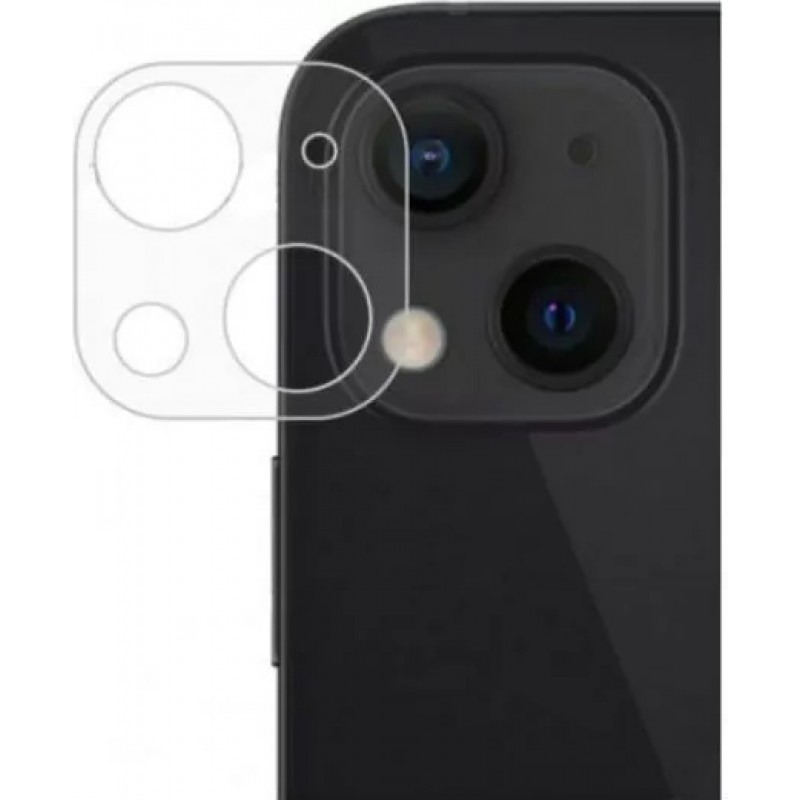 Γυαλί Προστασίας Camera Lens Apple iPhone 13/13 Mini (5.4") Full Cover Tempered Glass 9H AntiCrash / AntiShock 