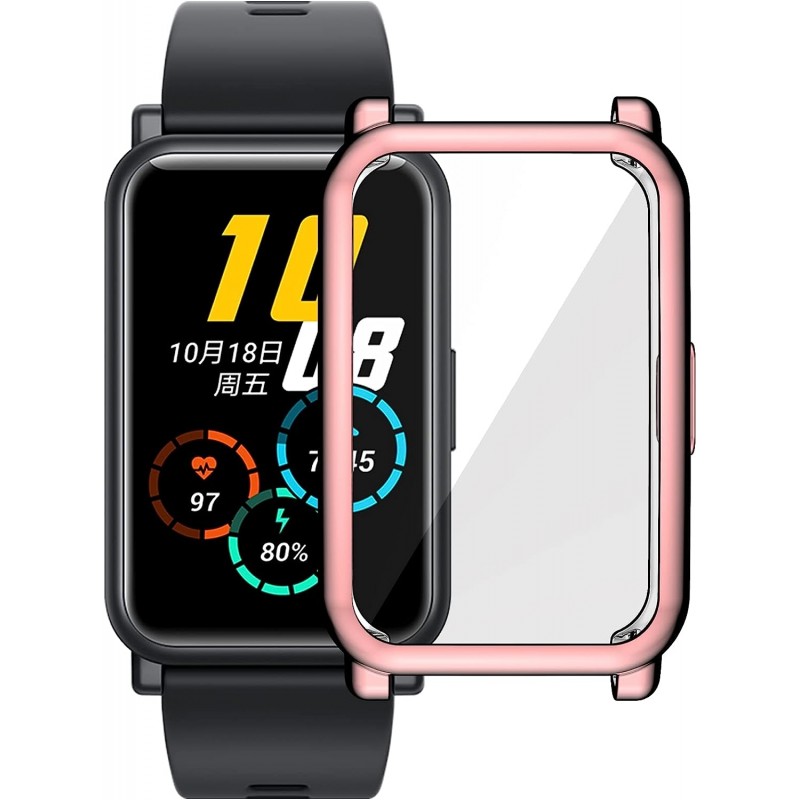 Θήκη Electroplated TPU Full Cover Honor Watch ES Rose Gold