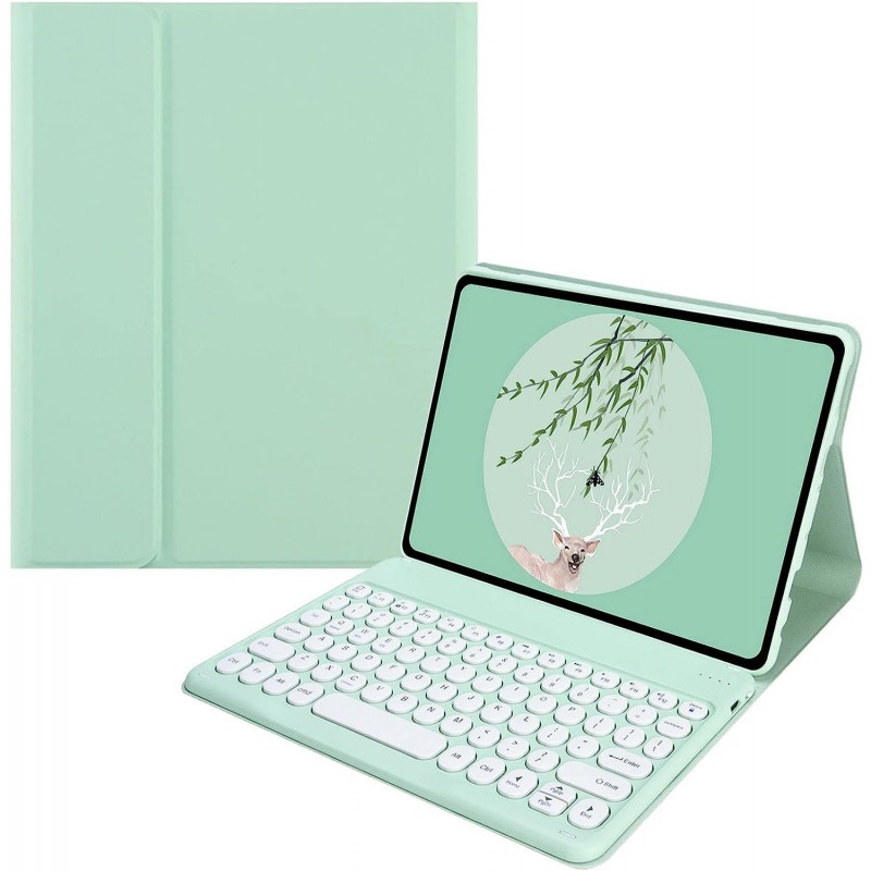 Θήκη Πληκτρολογίου & Keyboard QWERTY Lenovo Tab M10 3rd Gen TB-328 10.1" Green