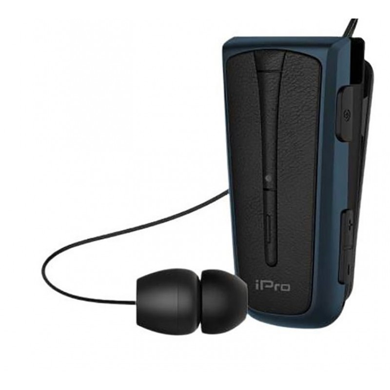 Ακουστικό Bluetooth iPro RH219s Retractable Black/Blue