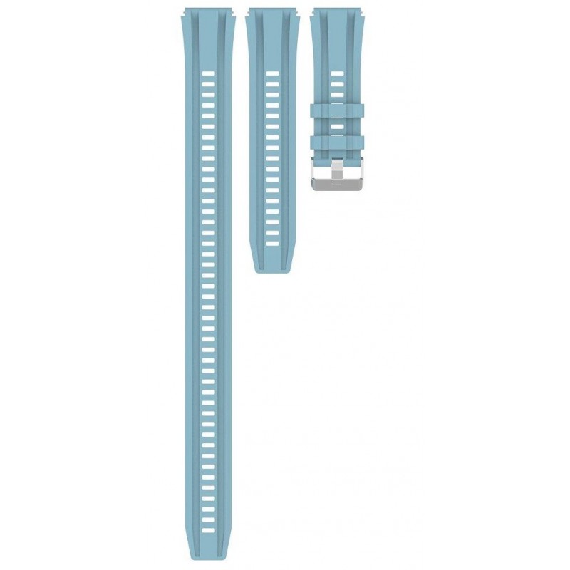 Ανταλλακτικό λουράκι QuickFit Strap Cyan Blue για Samsung Galaxy Watch3(45mm)/Watch(46mm)/Huawei Watch 3 (46mm)/ Watch 3 Pro (48mm)/Huawei Watch 4/Watch 4 Pro GT 2/Pro/Honor GS Pro/Amazfit GTR 3 (46mm)/GTR 3 Pro/GTR(47mm)/ Stratos 3(48mm) (22mm)