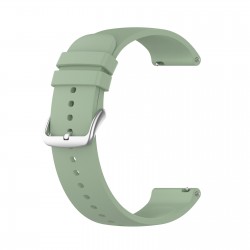 Ανταλλακτικό λουράκι QuickFit Silver Buckle Lake Green για Samsung Galaxy Watch3(45mm)/Watch(46mm)/Xiaomi Haylou LS05/Amazfit GTR(47mm)/2e(46mm)/Stratos 2/3/Mi Watch(46mm)/Huawei GT/Active/GT 2/Pro/Honor GS Pro/Magic/2(46mm) (22mm)