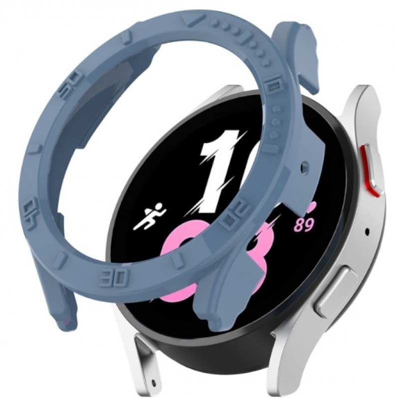 Θήκη PC Half Cover with Scale Samsung Galaxy Watch6 (44mm) Tech Blue