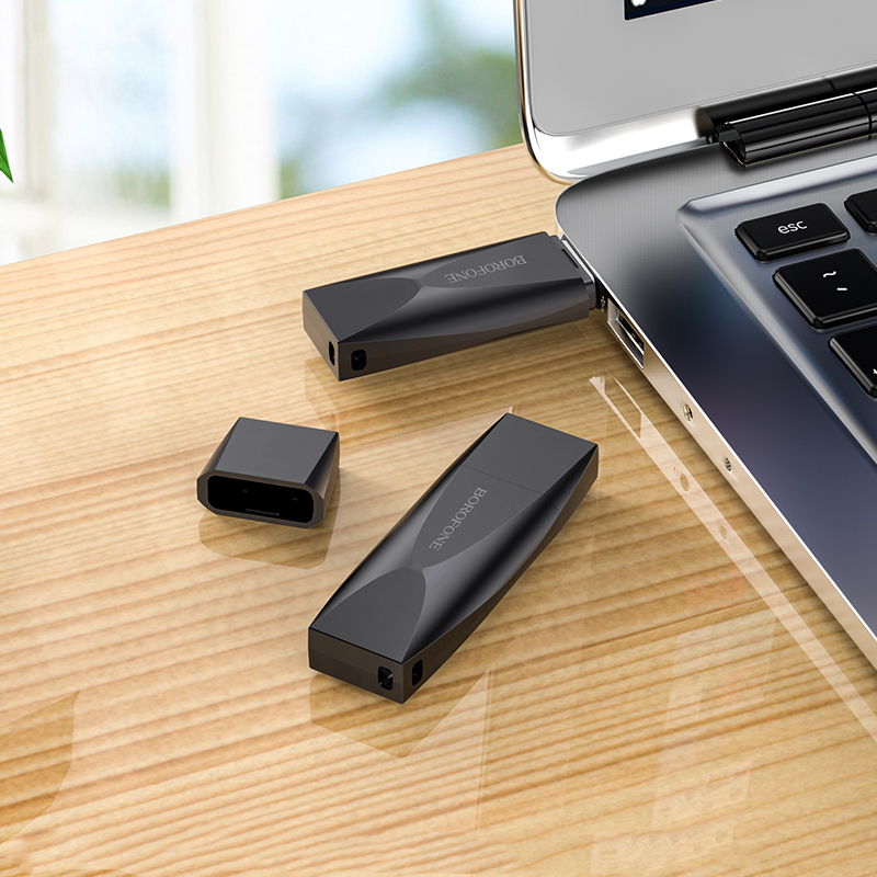 Borofone Pendrive BUD4 Wonder 64GB USB 3.0 Stick Black