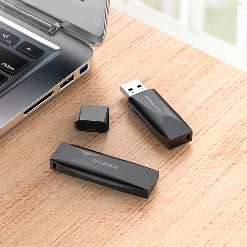 Borofone Pendrive BUD4 Wonder 64GB USB 3.0 Stick Black