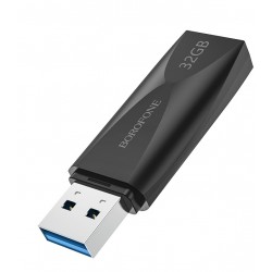 Borofone Pendrive BUD4 Wonder 32GB USB 3.0 Stick Black