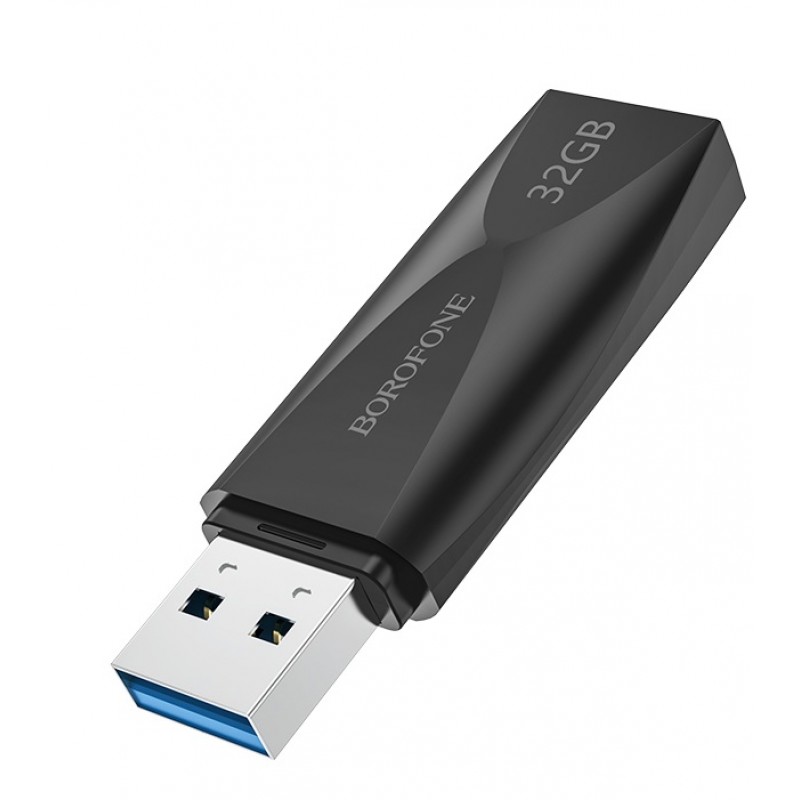 Borofone Pendrive BUD4 Wonder 32GB USB 3.0 Stick Black