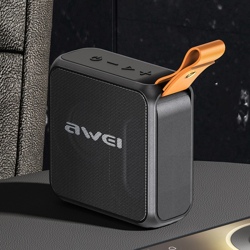 Φορητό Ηχείο AWEI Portable Bluetooth Speaker Y119 Mini Waterproof IPX6 Black 