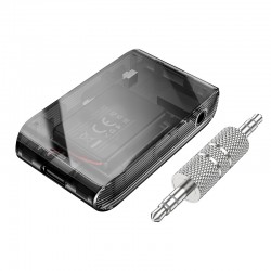 Borofone Audio Bluetooth Reciever Aux BC46 Gratified Transparent