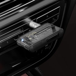 Borofone Audio Bluetooth Reciever Aux BC46 Gratified Transparent
