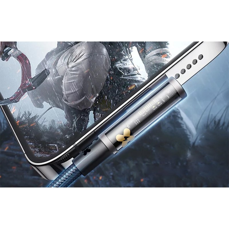 Καλώδιο Data Mcdodo USB-C to Lightning Prism 90 degree 1.8m Black (CA-3391)