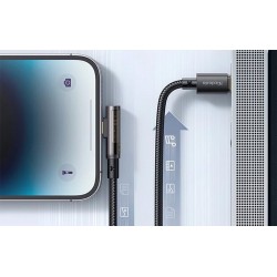 Καλώδιο Data Mcdodo USB-C to Lightning Prism 90 degree 1.8m Black (CA-3391)