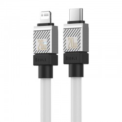 Καλώδιο Baseus Fast Charging USB-C to Lightning 20W 2m White (CAKW000102)