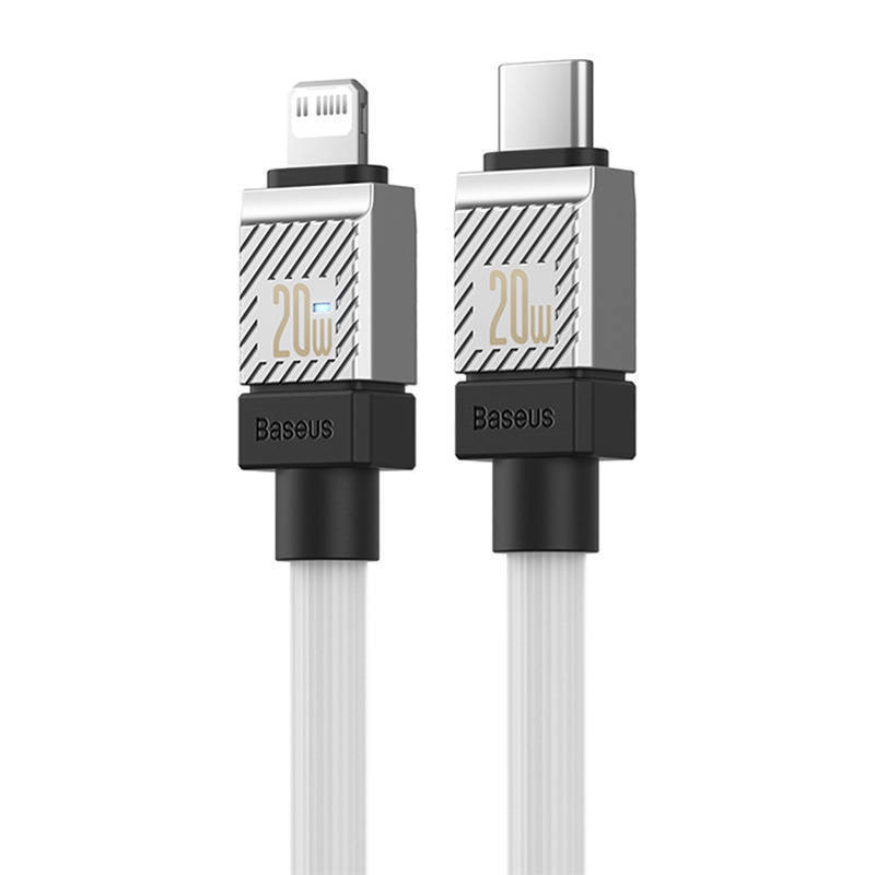 Καλώδιο Baseus Fast Charging USB-C to Lightning 20W 2m White (CAKW000102)