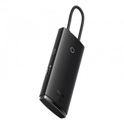 Baseus Hub 5-port USB-C to HDMI USB3.0x3 PD HUB Black (WKQX080201) Baseus Hub 5-port USB-C to HDMI USB3.0x3 PD HUB Black (WKQX080201)