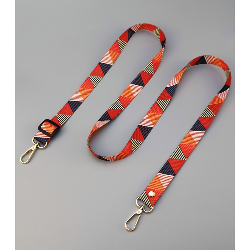  Λουράκι Λαιμού στήριξης Θήκης Smartphone Universal Neck Strap Lanyard Retro Pattern Colorful