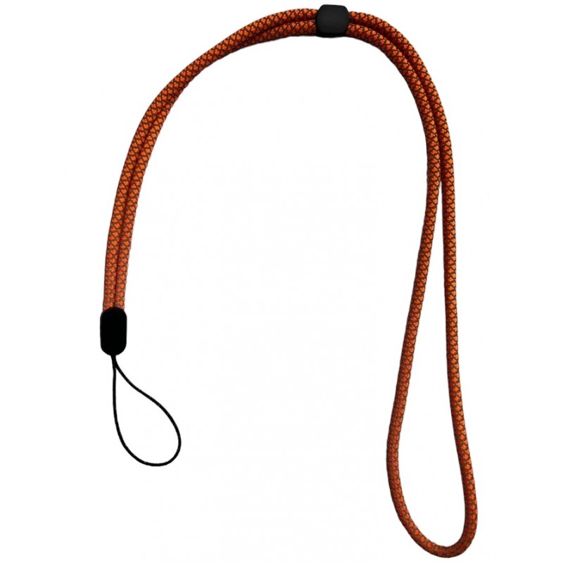Λουράκι Λαιμού στήριξης Θήκης Smartphone Universal Neck Strap Orange