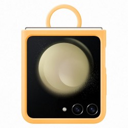 Θήκη Samsung Silicone Cover with Ring EF-PF731TOEGWW Galaxy Z Flip5 5G SM-F731 Apricot (Original)