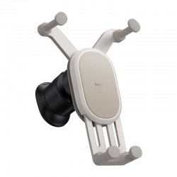 Βάση Αυτοκινήτου Baseus Stable Gravitational Car Phone Holder to Ventilation Grid Creamy White