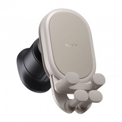 Βάση Αυτοκινήτου Baseus Stable Gravitational Car Phone Holder to Ventilation Grid Creamy White