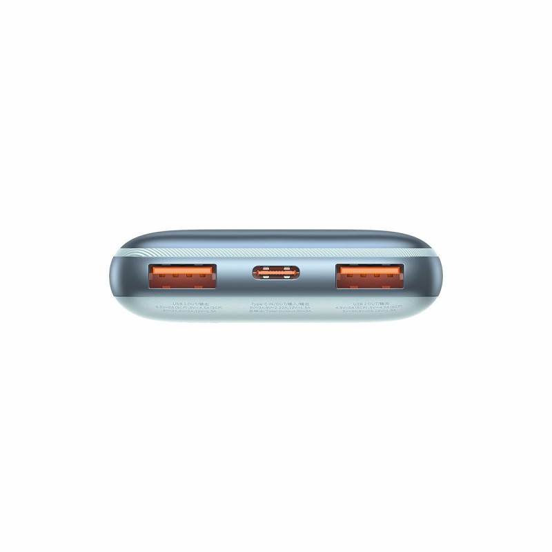 Εξωτερική Μπαταρία Baseus Bipow Pro 10000mAh 2xUSB USB-C 22.5W (PPBD040003) Blue