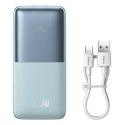 Εξωτερική Μπαταρία Baseus Bipow Pro 10000mAh 2xUSB USB-C 22.5W (PPBD040003) Blue