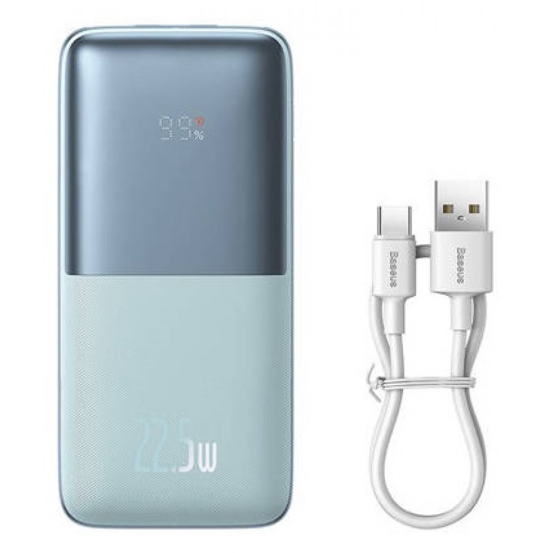 Εξωτερική Μπαταρία Baseus Bipow Pro 10000mAh 2xUSB USB-C 22.5W (PPBD040003) Blue