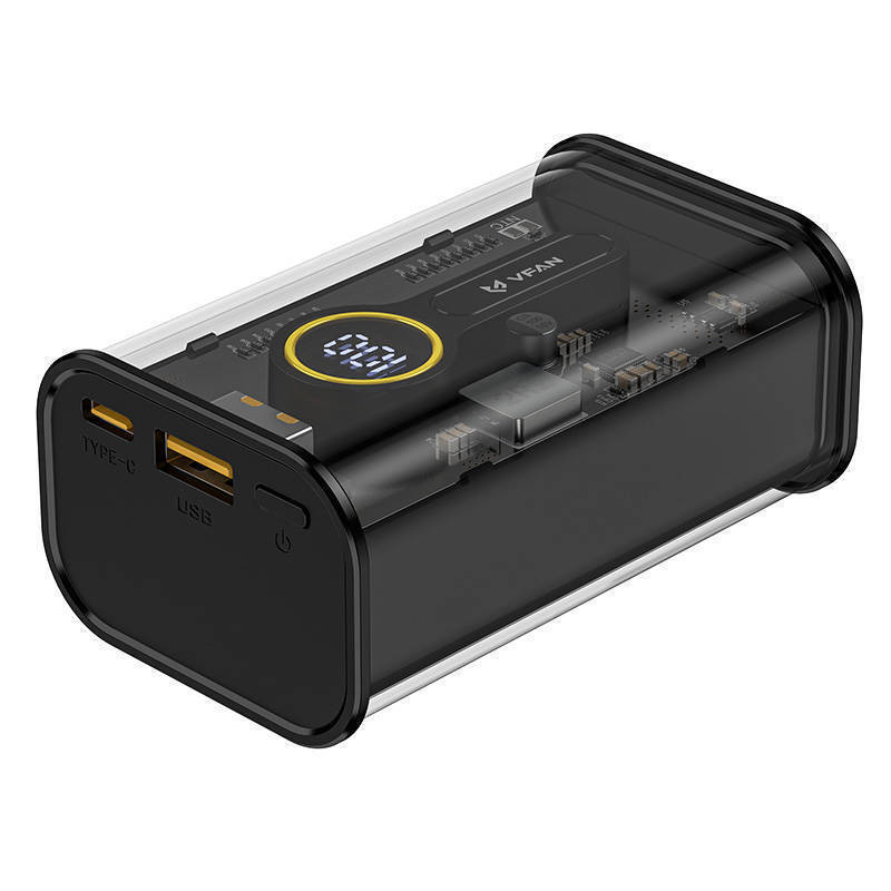 Εξωτερική Μπαταρία Vipfan Powerbank F11 10000mAh 22.5W Black