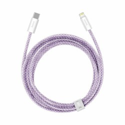 Καλώδιο Data Baseus Dynamic Series CALD000105 Type-C to Lightning 2m Purple (PD20W)