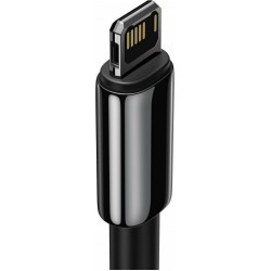 Καλώδιο Φόρτισης Baseus Cable Tungsten PD USB-A to Lightning Super Charge 2.4A 1m Black (CALWJ-01)