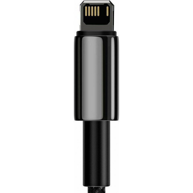 Καλώδιο Φόρτισης Baseus Cable Tungsten PD USB-A to Lightning Super Charge 2.4A 1m Black (CALWJ-01)